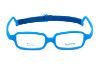 Picture of FlexFrames Eyeglasses Brainy 45 Plus